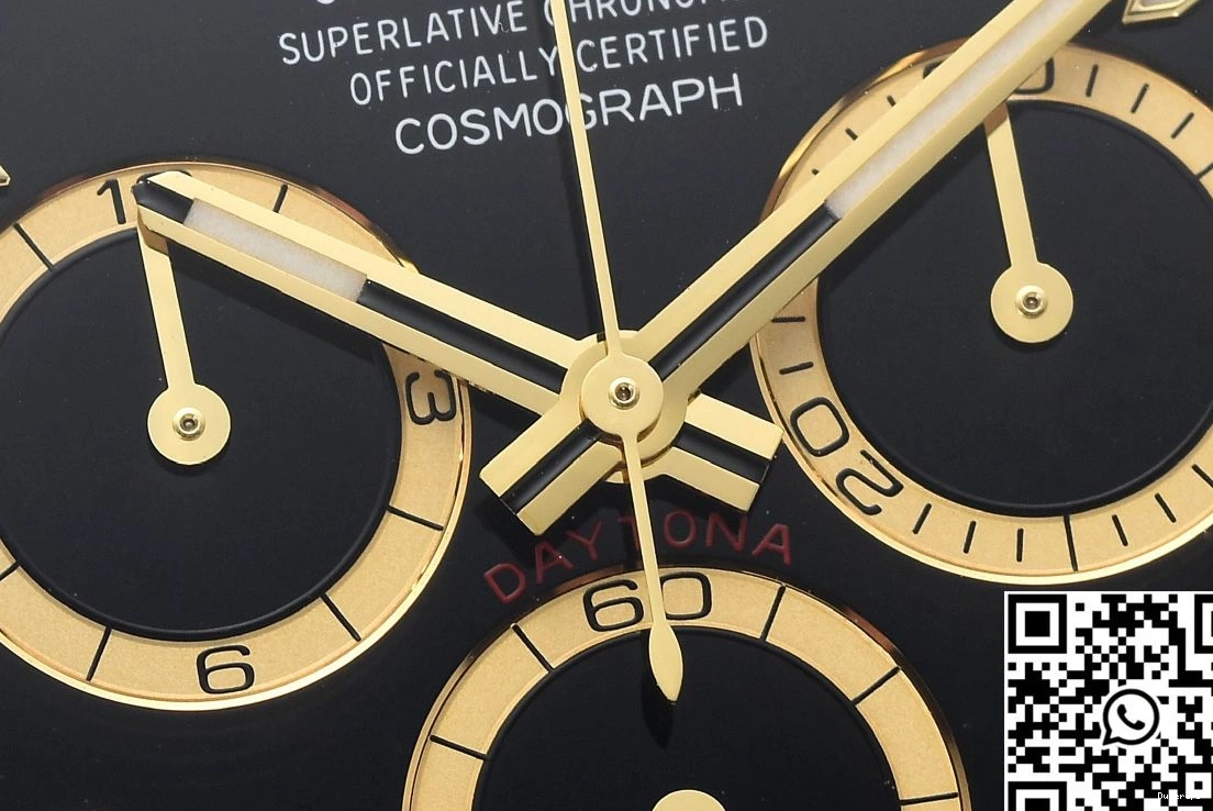 Rolex Gold Daytona Factory Cosmograph M126503 Bezel Clean 0414